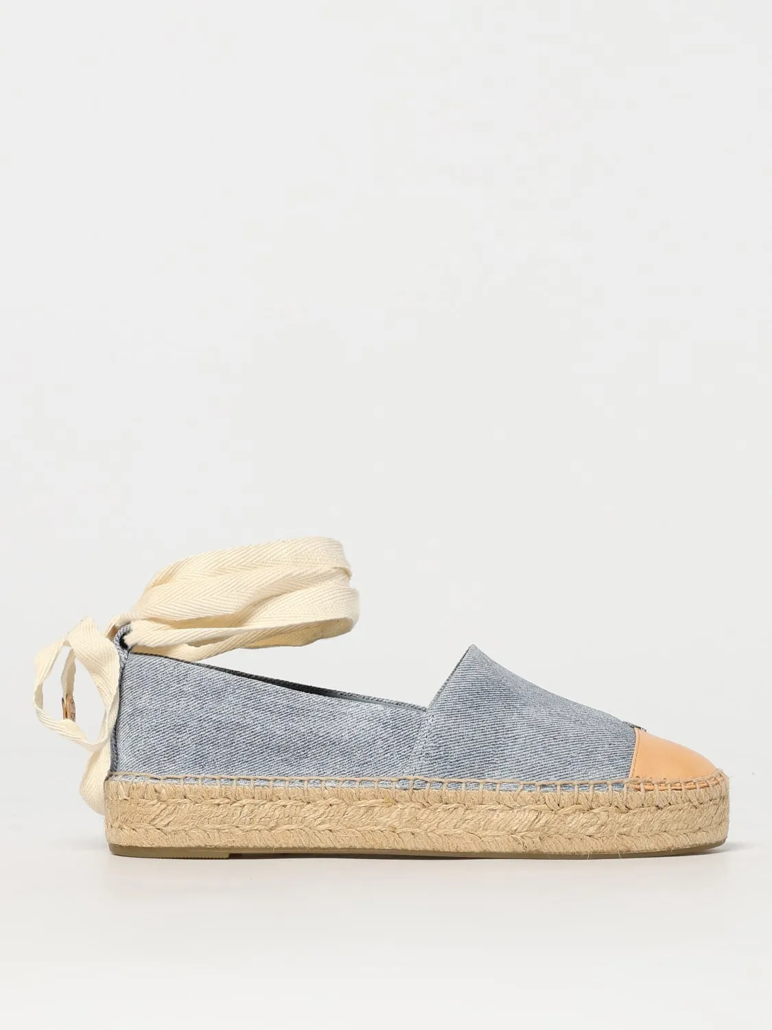 Espadrillas Tory Burch in denim e pelle