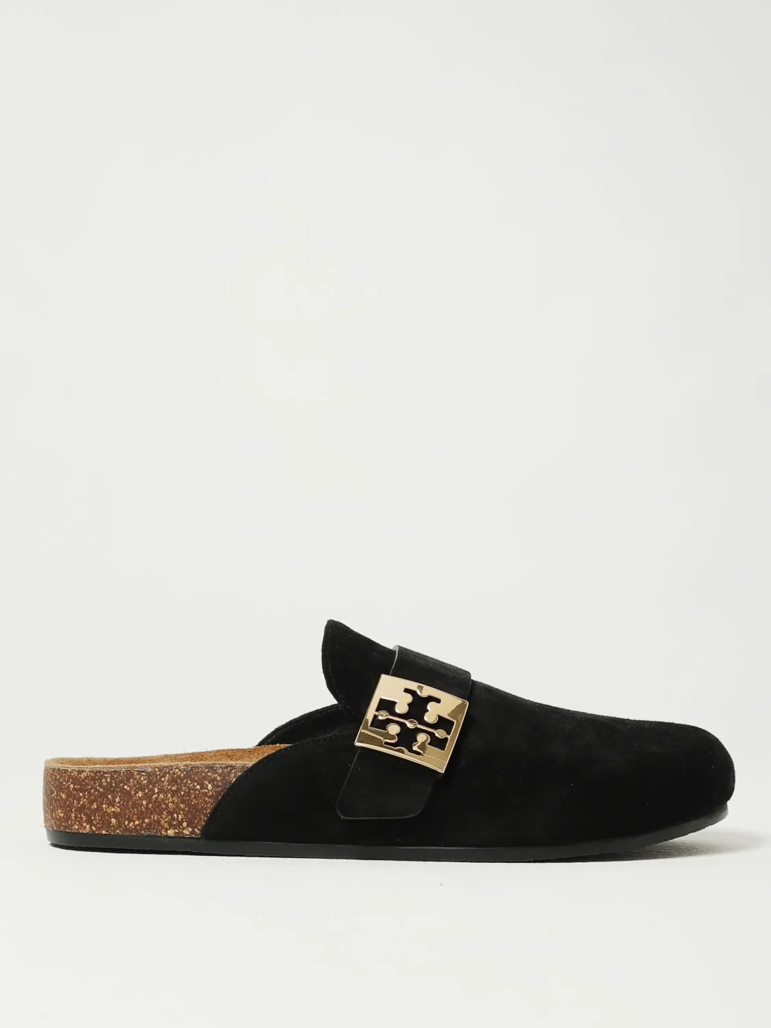 Sabot Tory Burch in camoscio