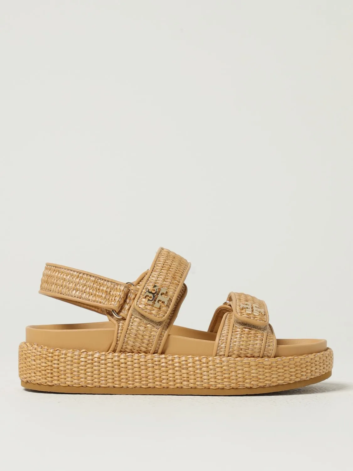 Sandalo Kira Tory Burch in rafia