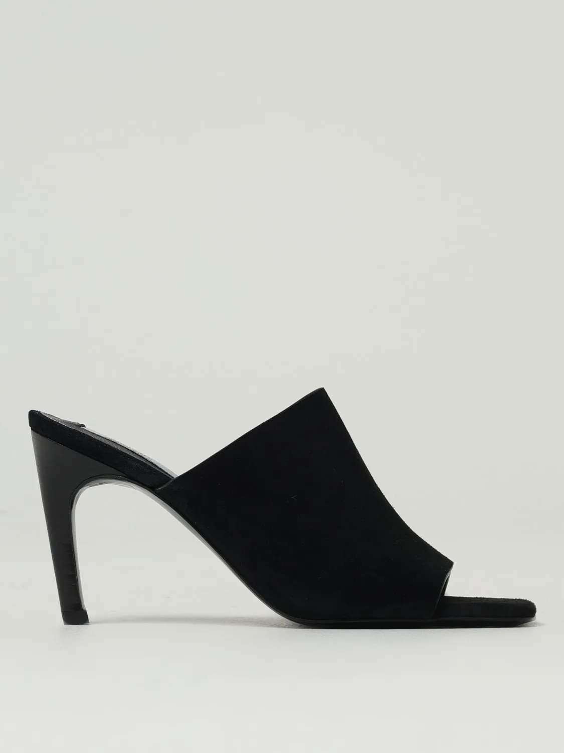 Mules Toteme in camoscio