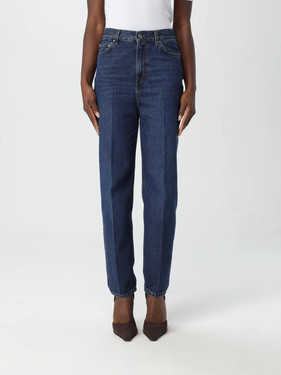 Jeans boyfriend in cotone biologico Toteme