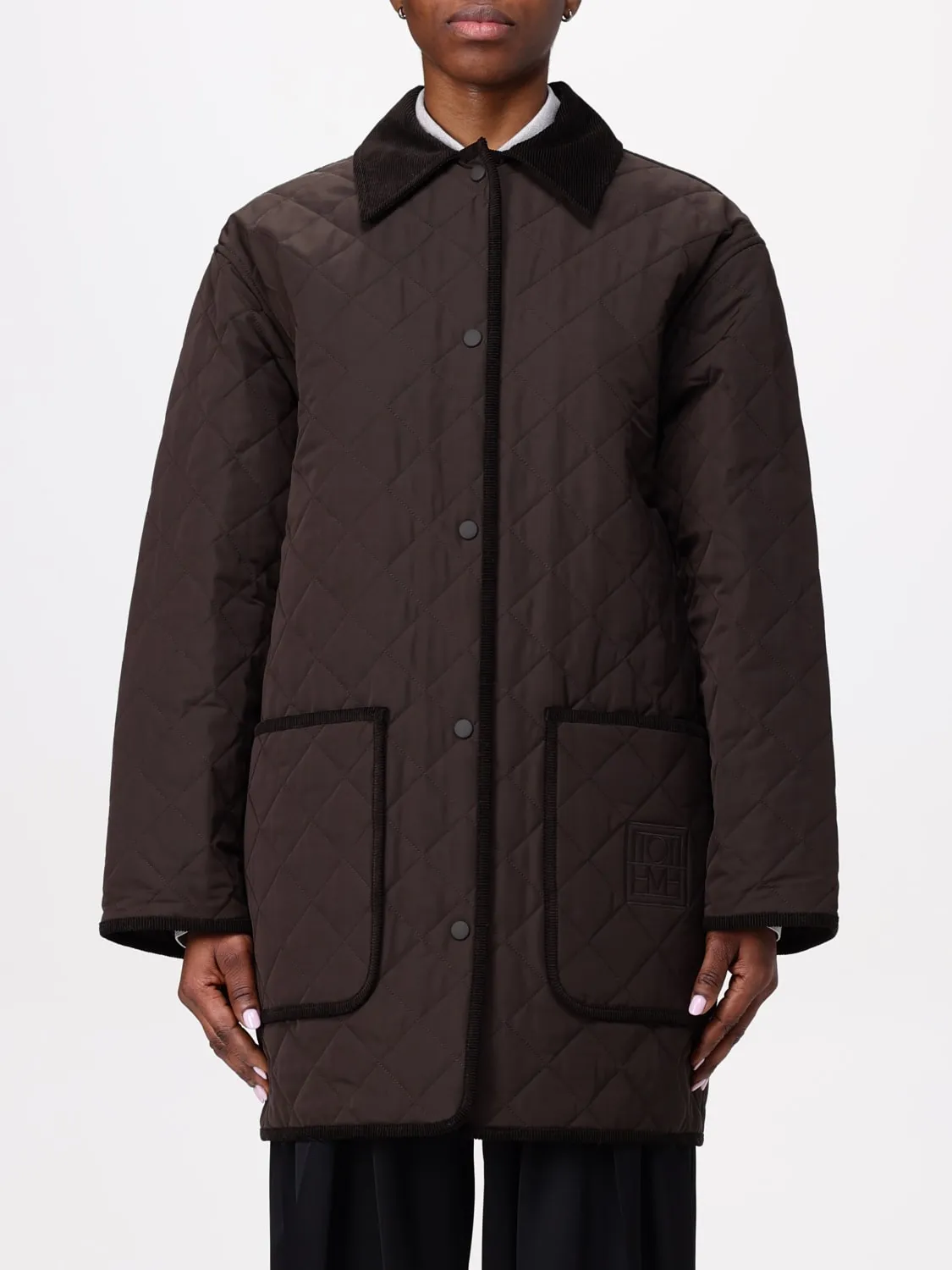 Giacca trapuntata Toteme in misto cotone