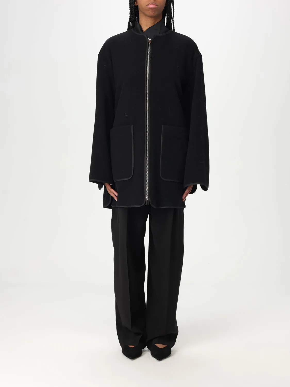 Giubbotto Toteme in misto lana con zip