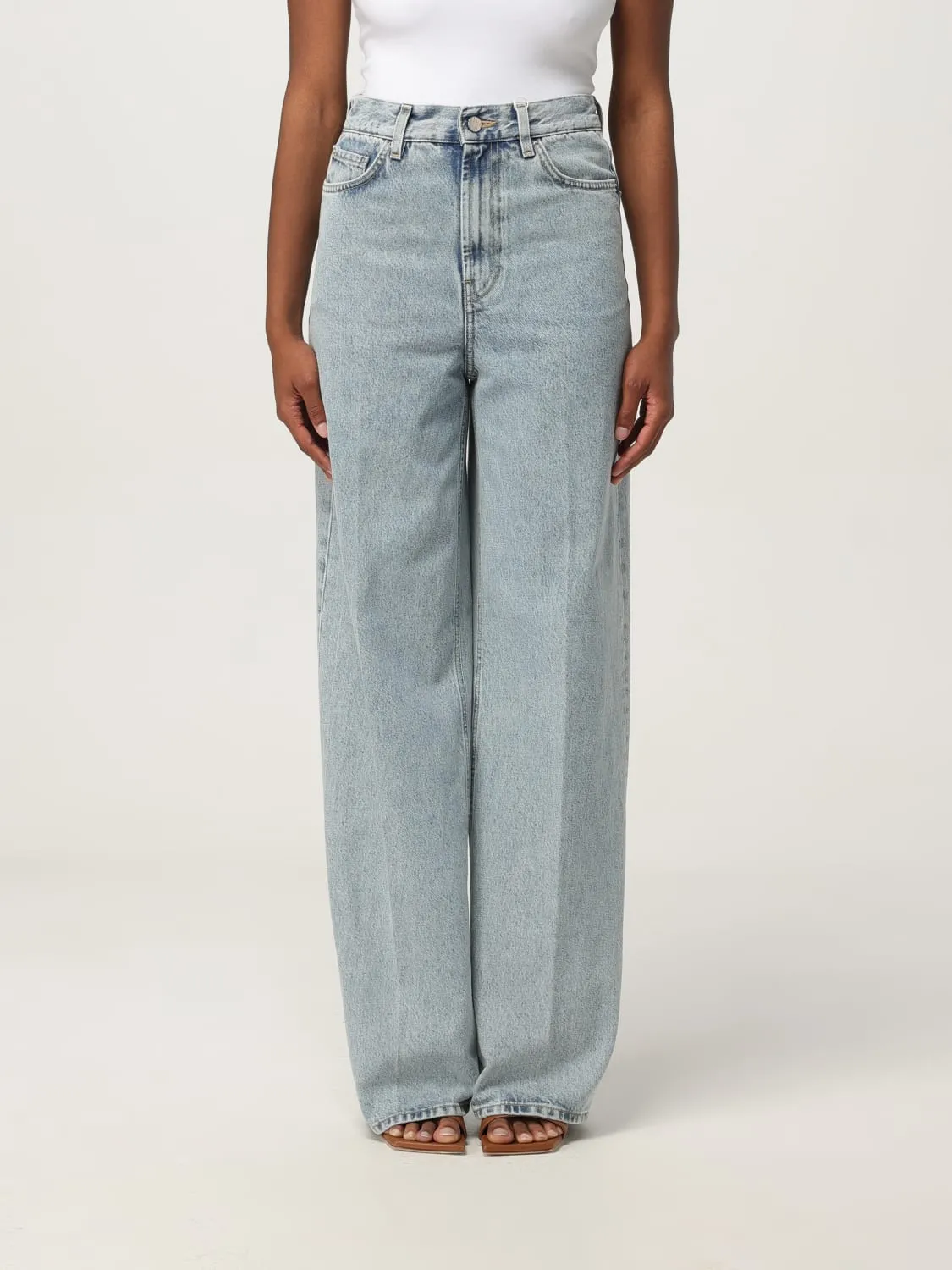 Jeans palazzo Toteme in denim