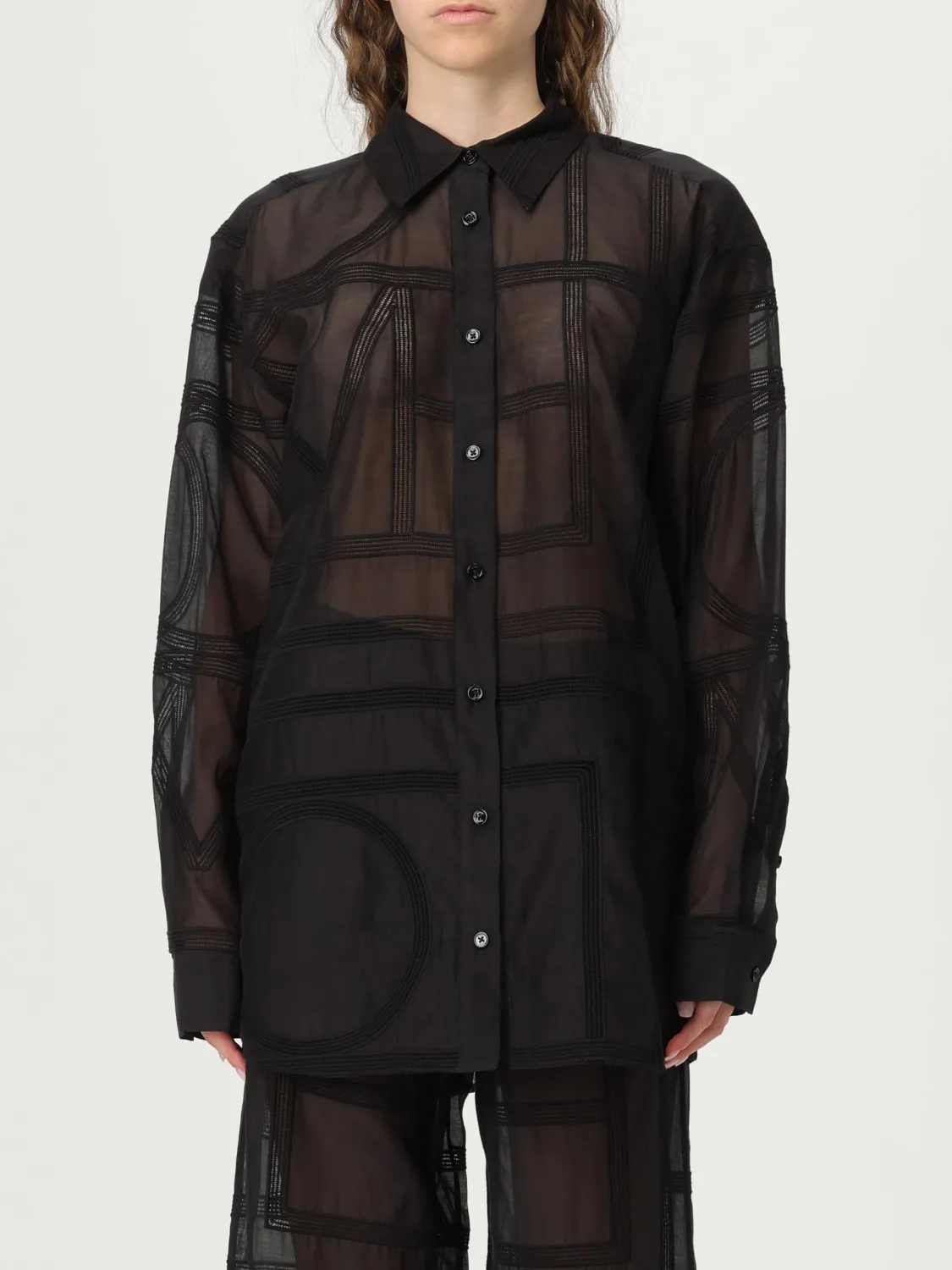 Camicia Toteme in cotone organico e seta