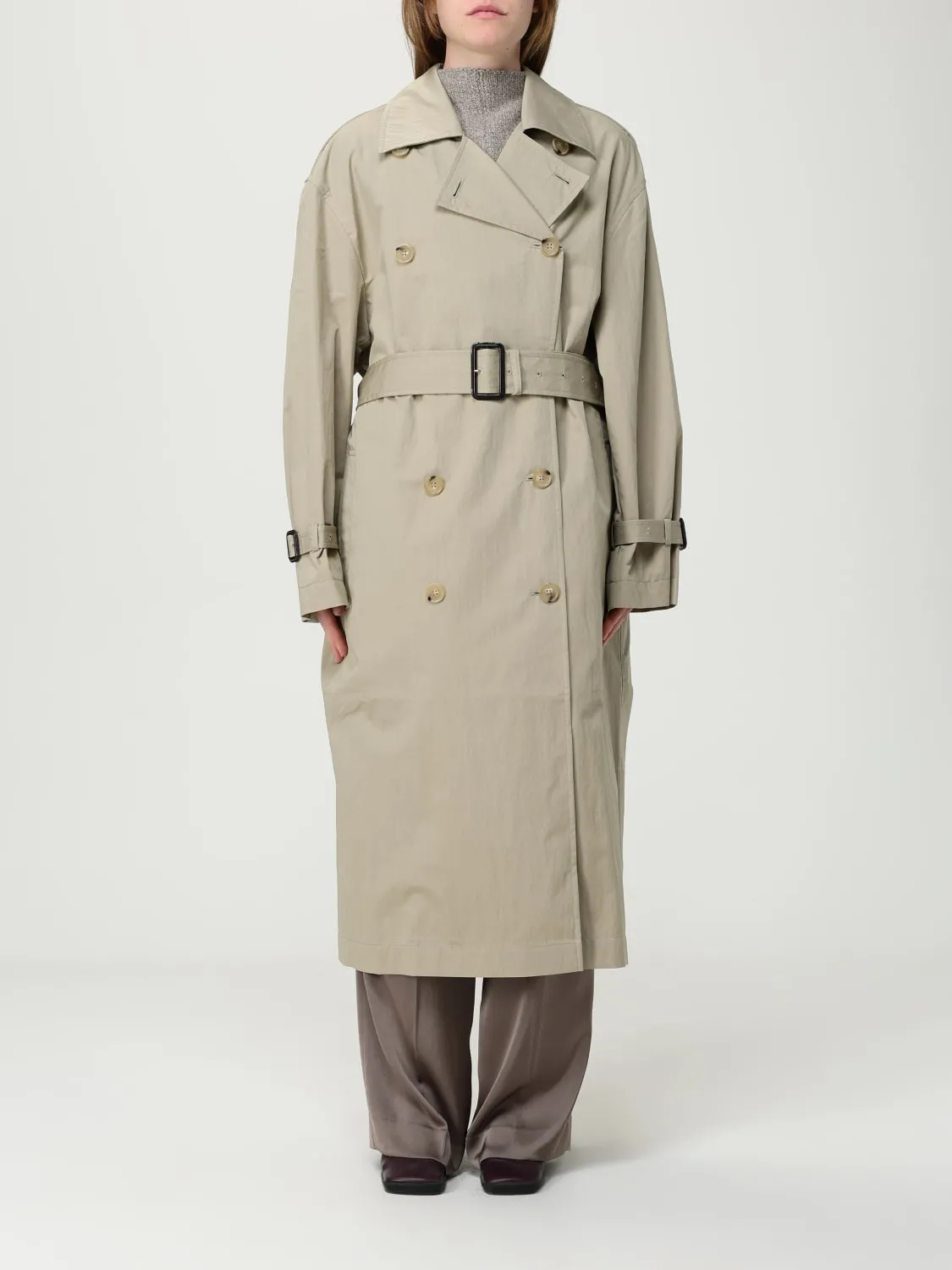 Trench doppiopetto Toteme in misto cotone