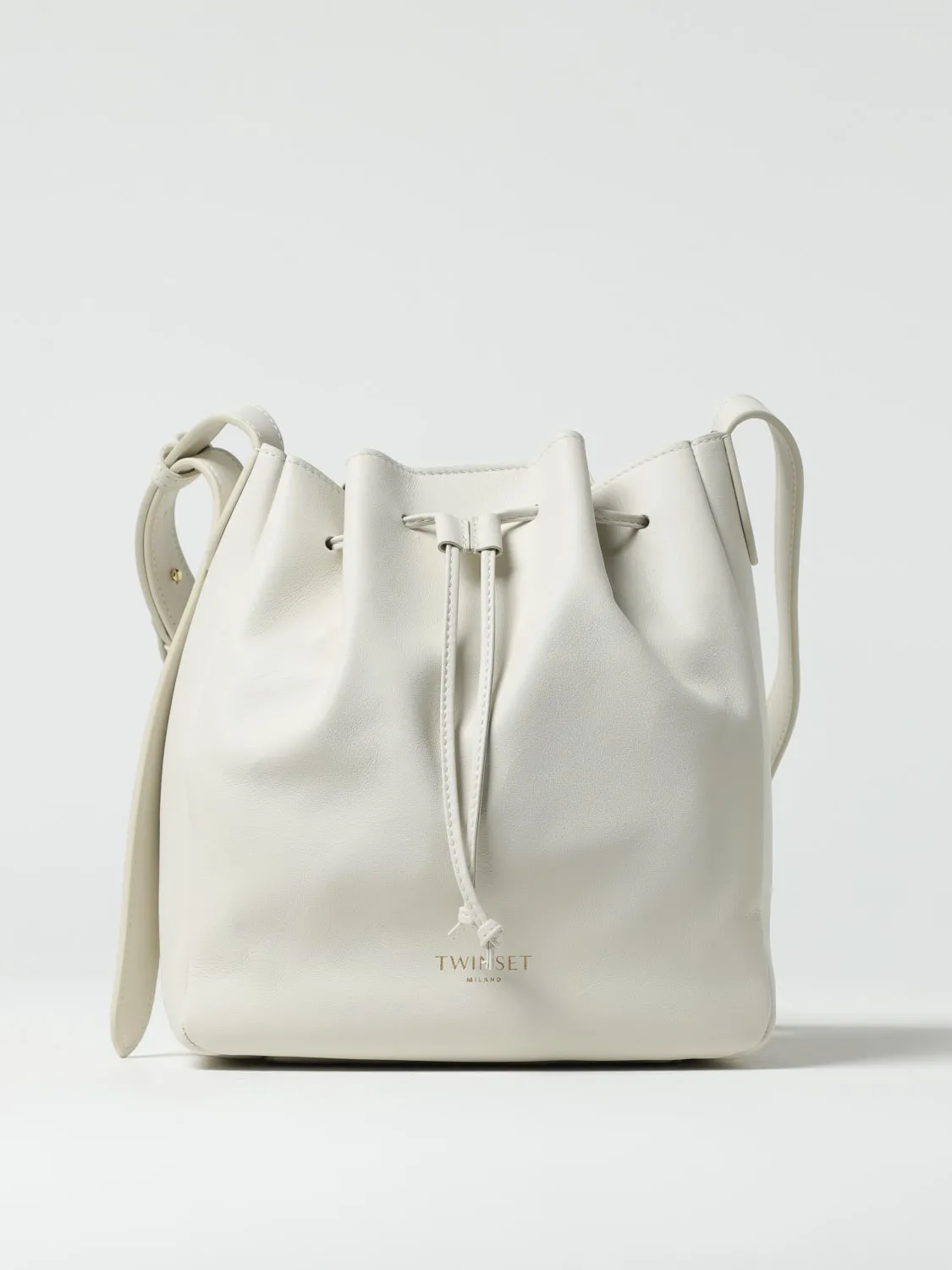 Borsa a secchiello Forever Twinset in pelle