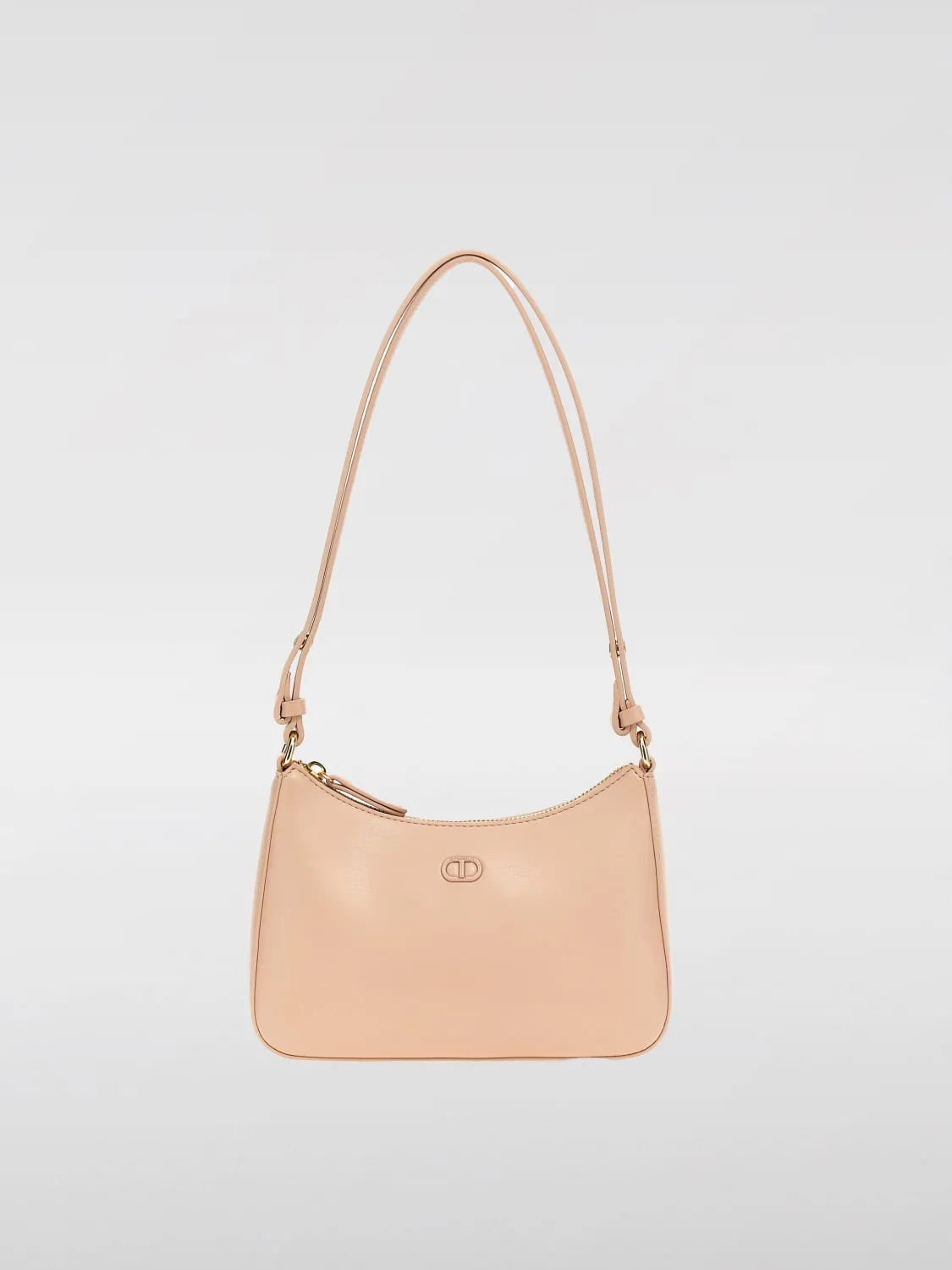 Borsa a spalla hobo Twinset in pelle sintetica