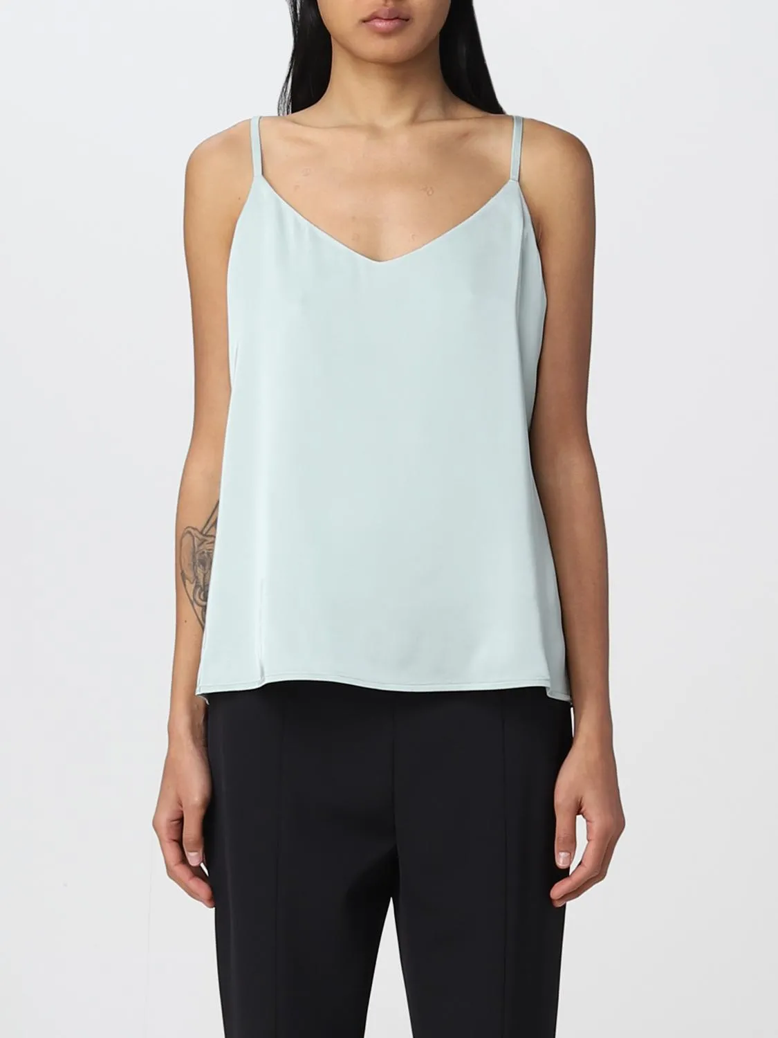 Top Twinset in misto viscosa