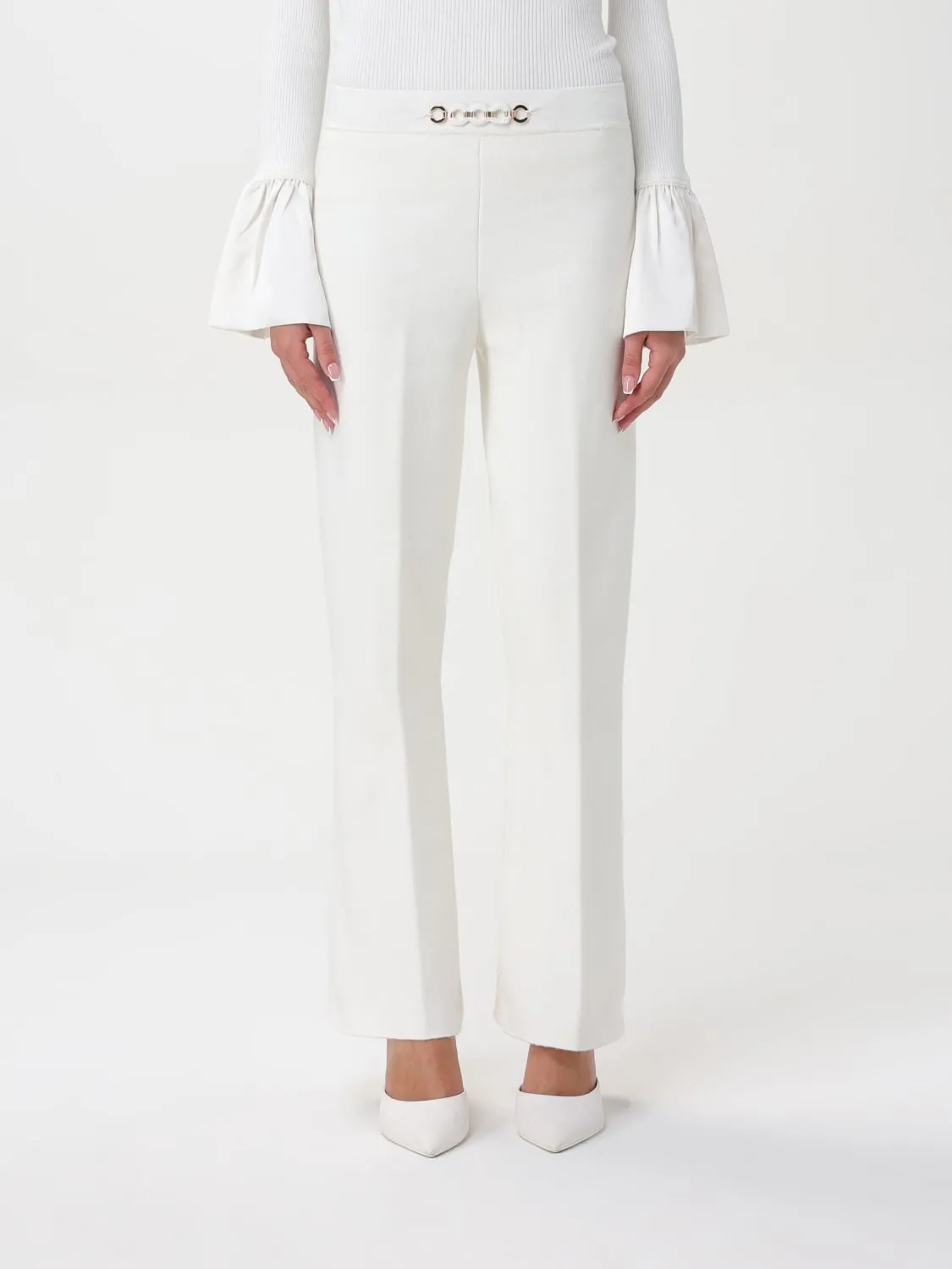 Pantalone Twinset in viscosa