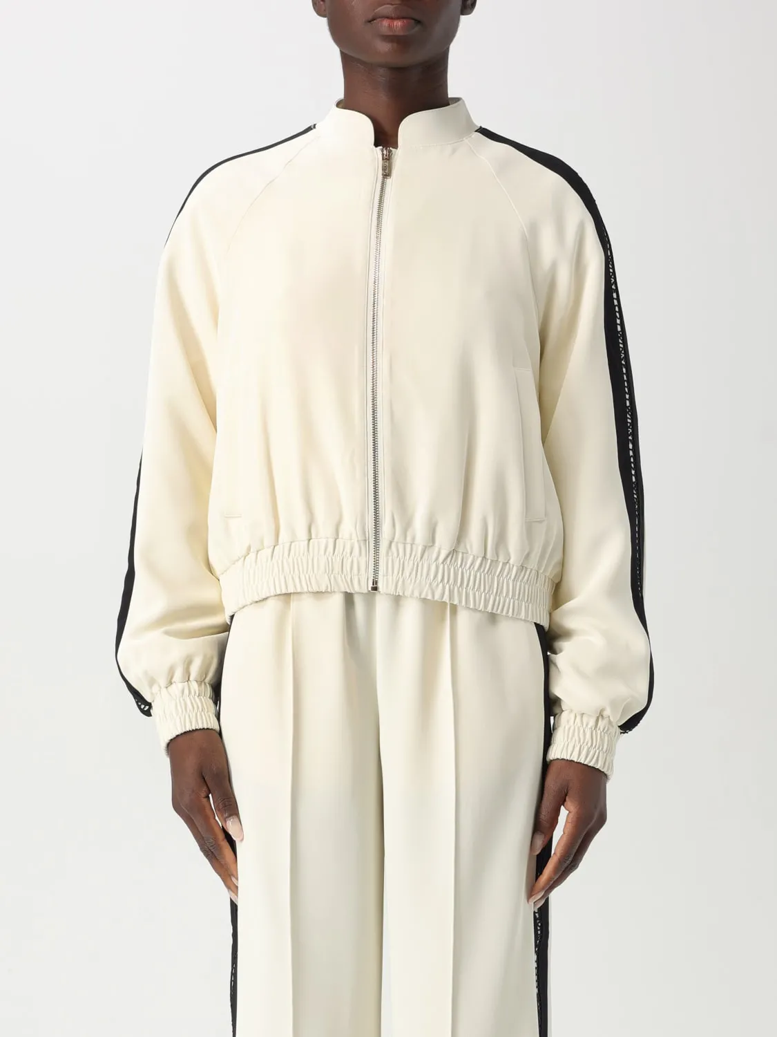 Felpa Twinset in tessuto tecnico