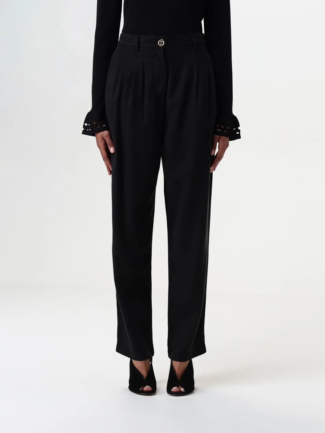 Pantalone Twinset in lyocell