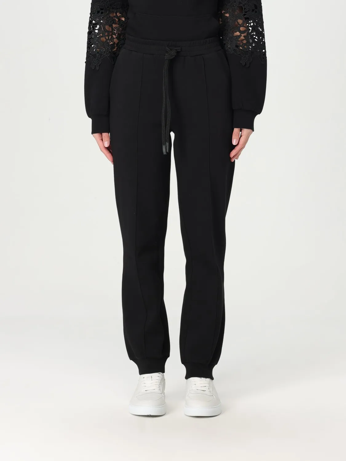 Pantalone Twinset in misto cotone stretch