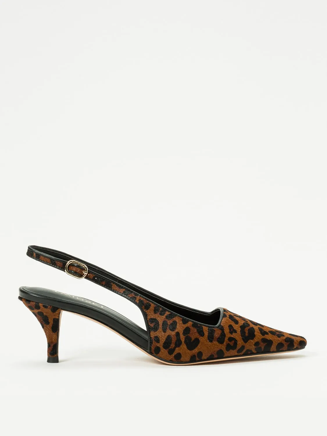 Slingback Twinset in cavallino animalier