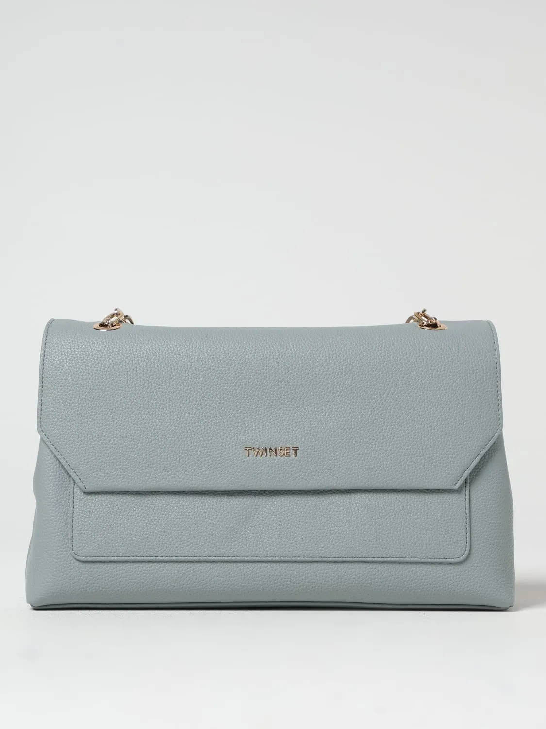 Borsa a spalla Twinset in pelle sintetica a grana