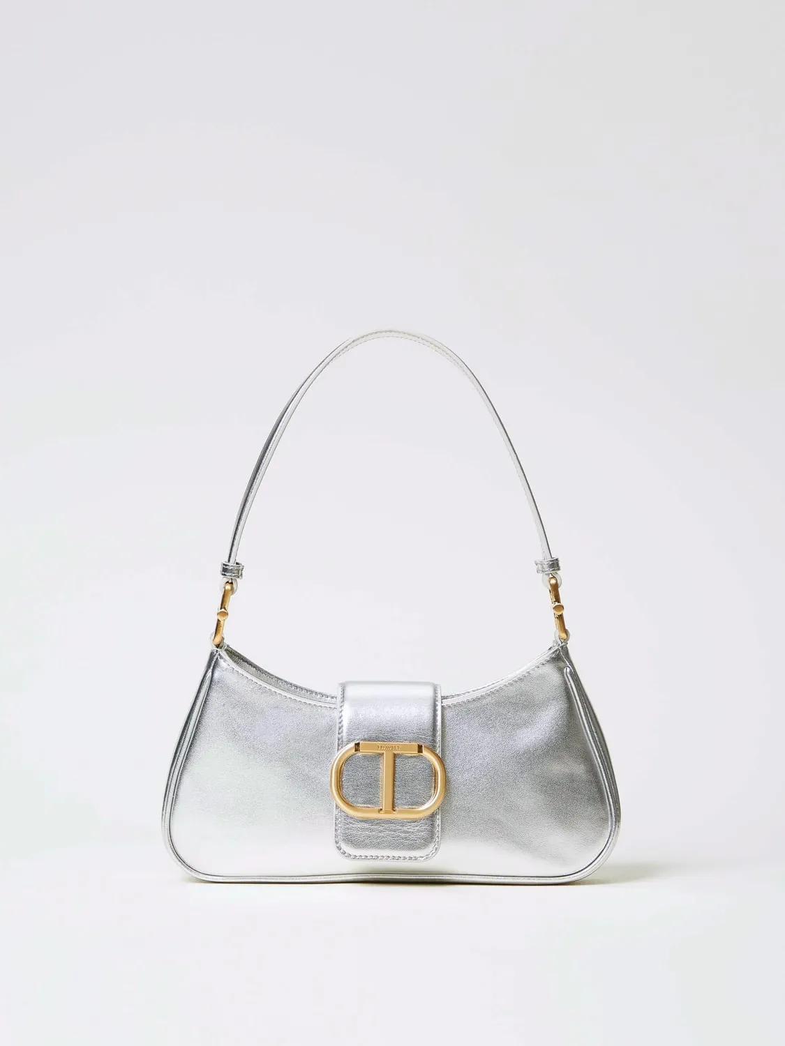 Borsa Amie Twinset in pelle laminata