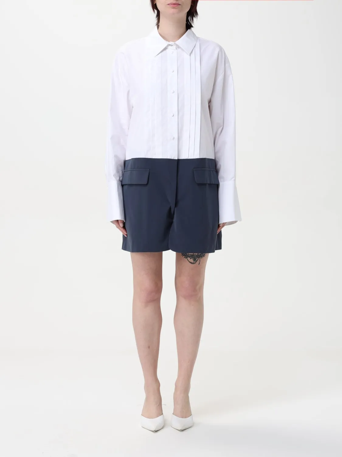 Abito chemisier Twinset - Actitude in cotone