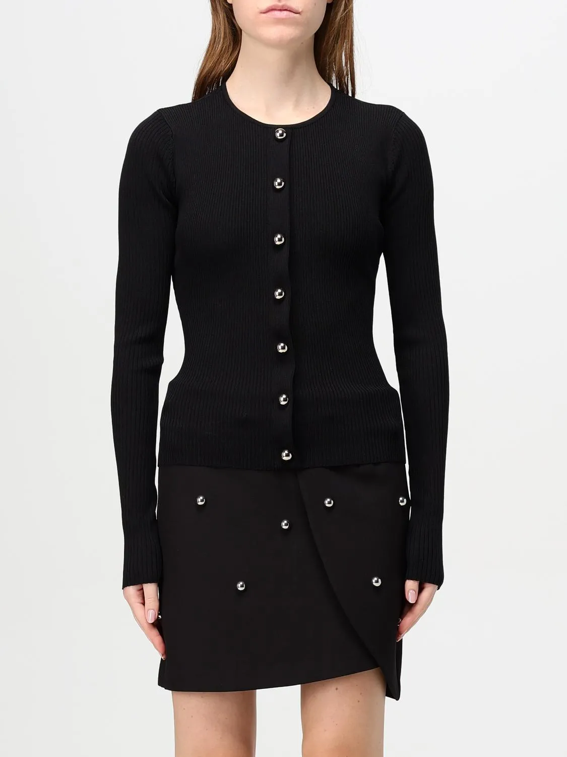 Cardigan Twinset - Actitude in misto viscosa