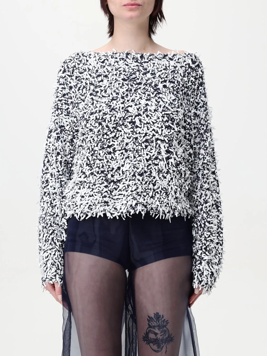 Pullover Twinset - Actitude in misto cotone