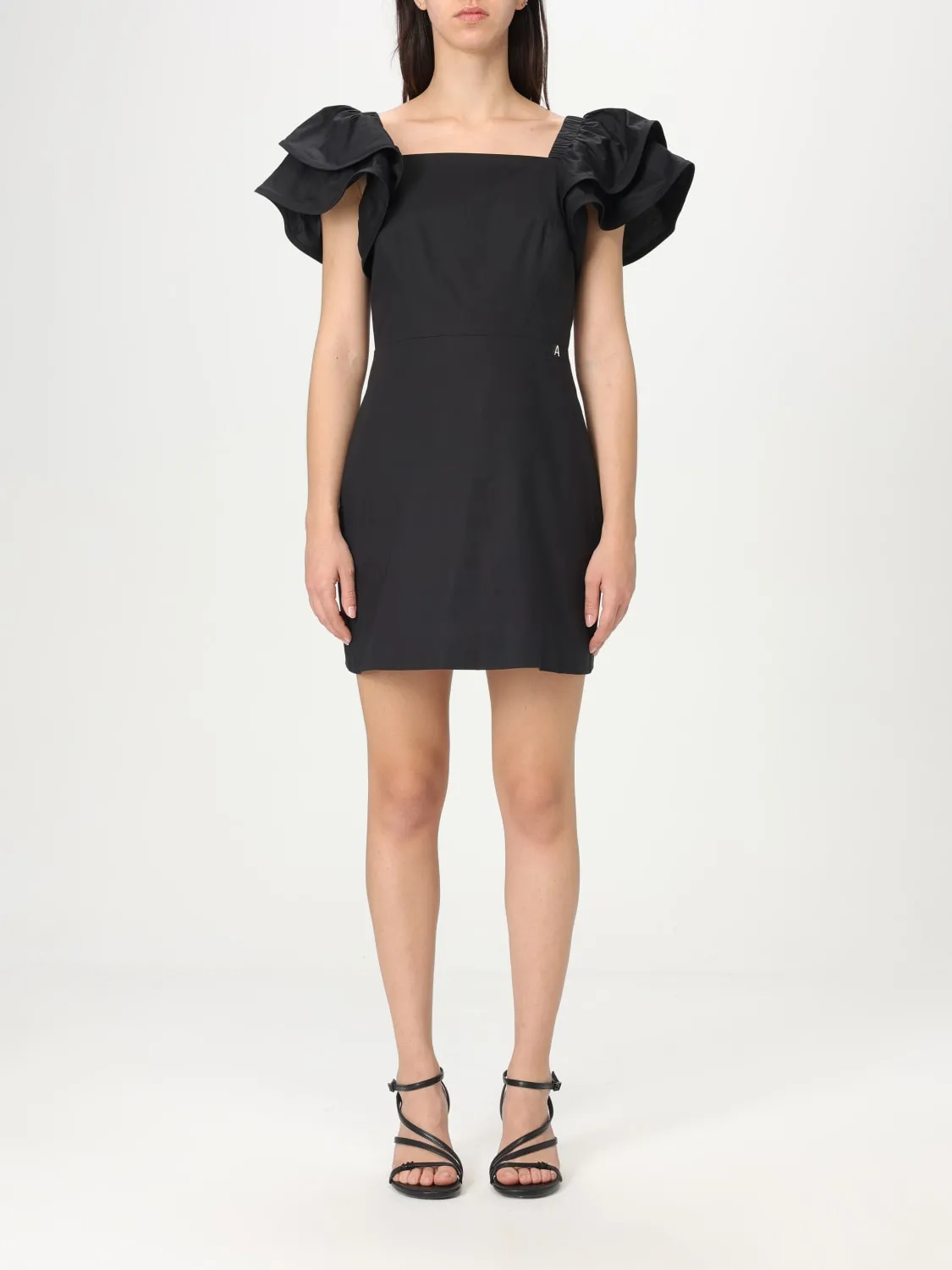 Abito mini Twinset Actitude in cotone stretch