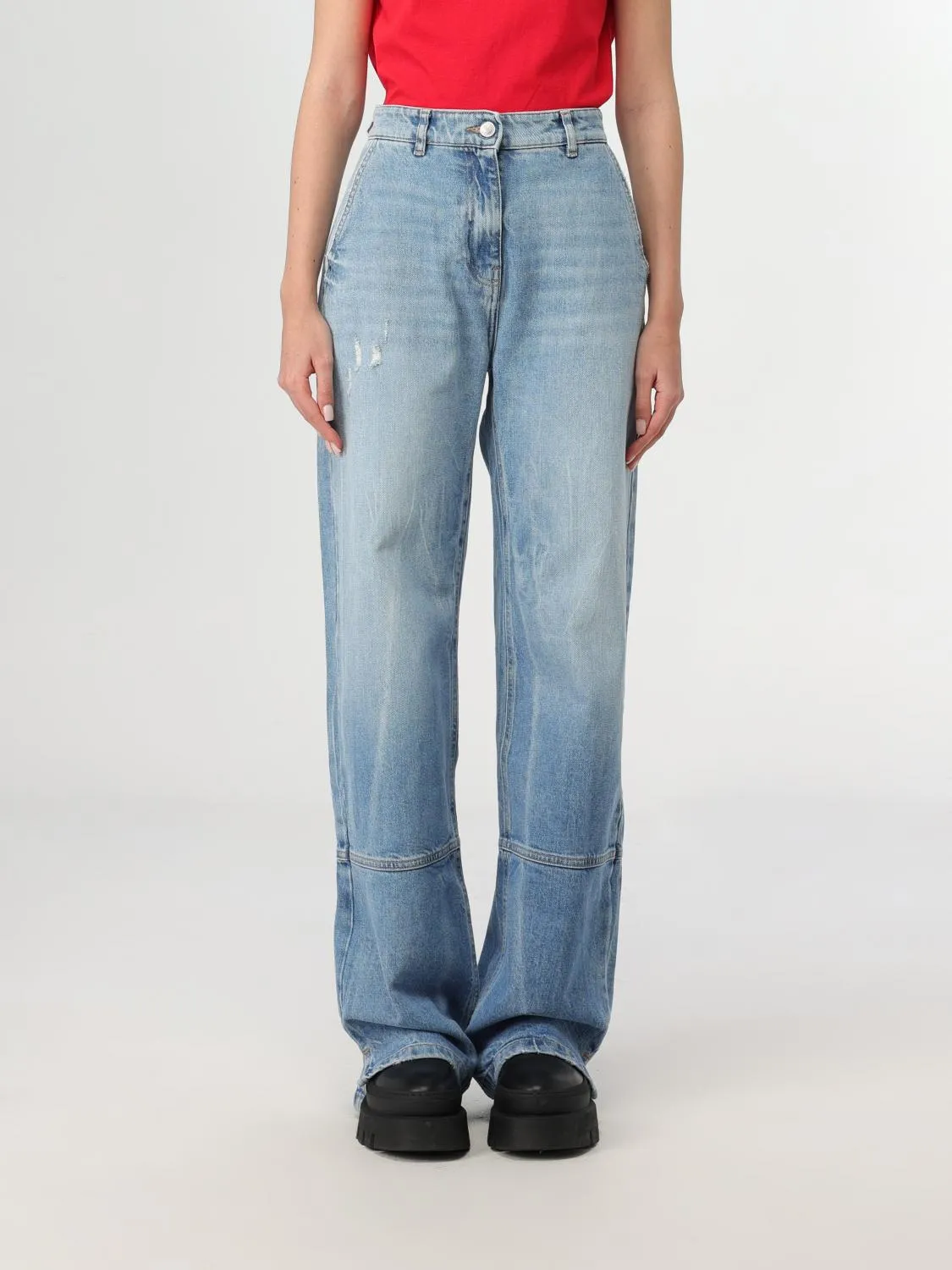 Jeans Twinset - Actitude in denim di cotone used