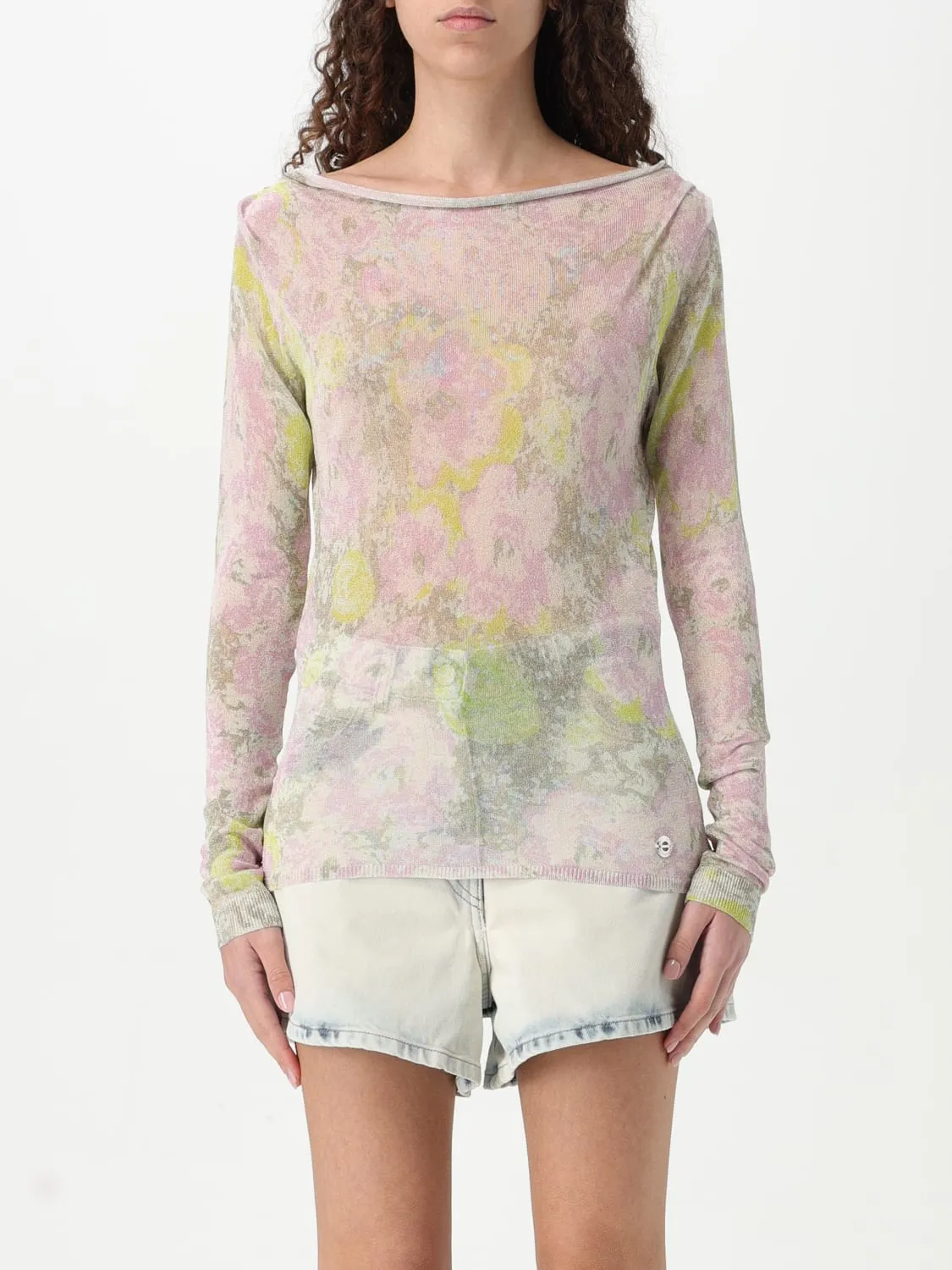 Maglia Twinset in misto viscosa stampato