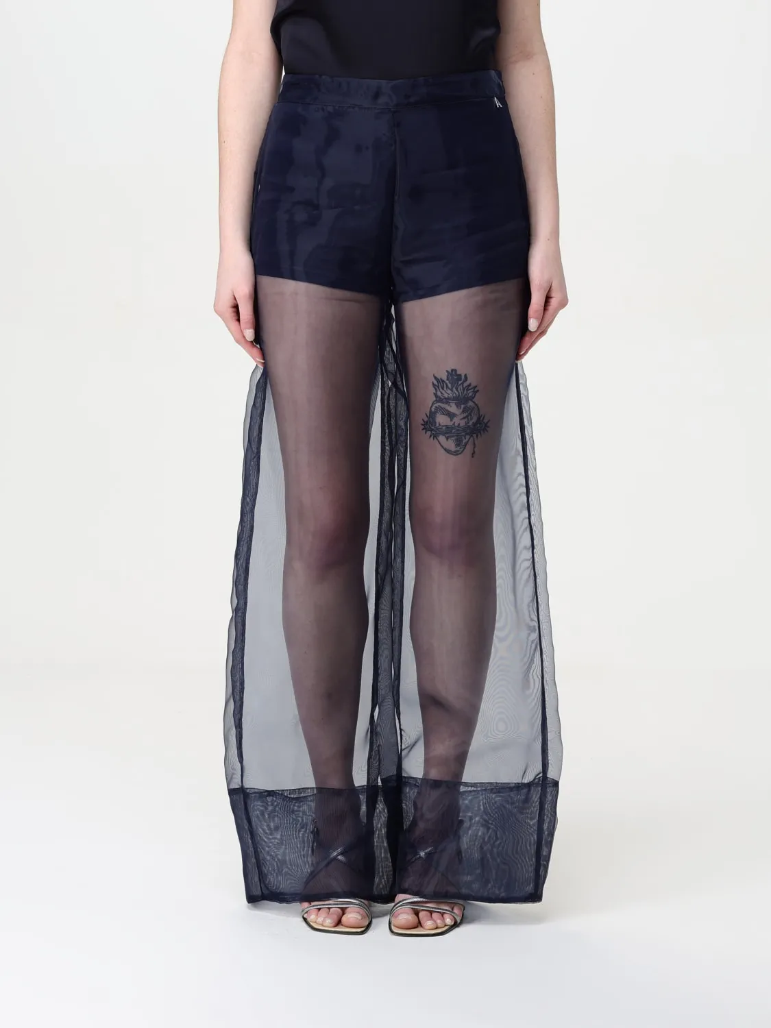 Pantalone Twinset - Actitude in crêpe