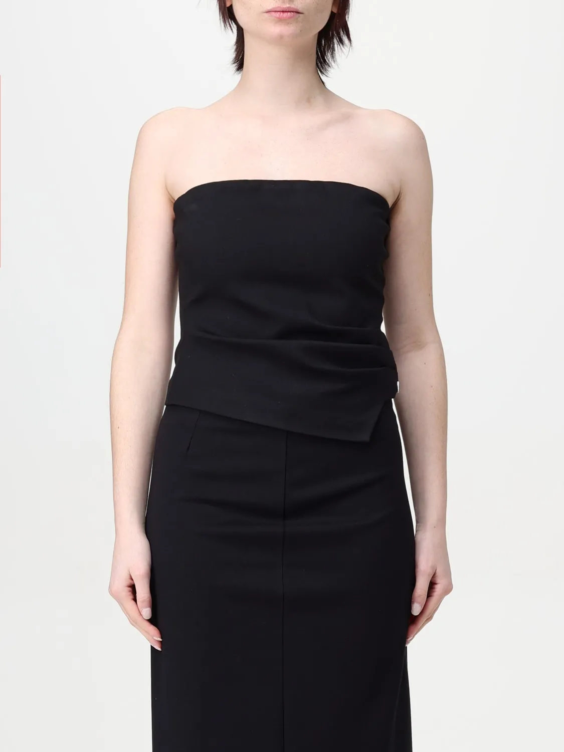 Top drappeggiato in viscosa Twinset - Actitude