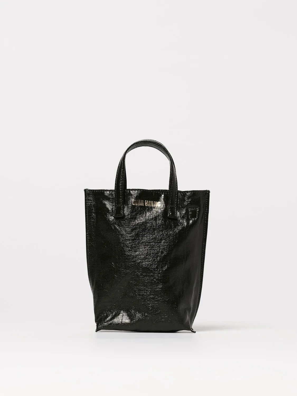 Borsa Uma Wang in canvas cerata di lino