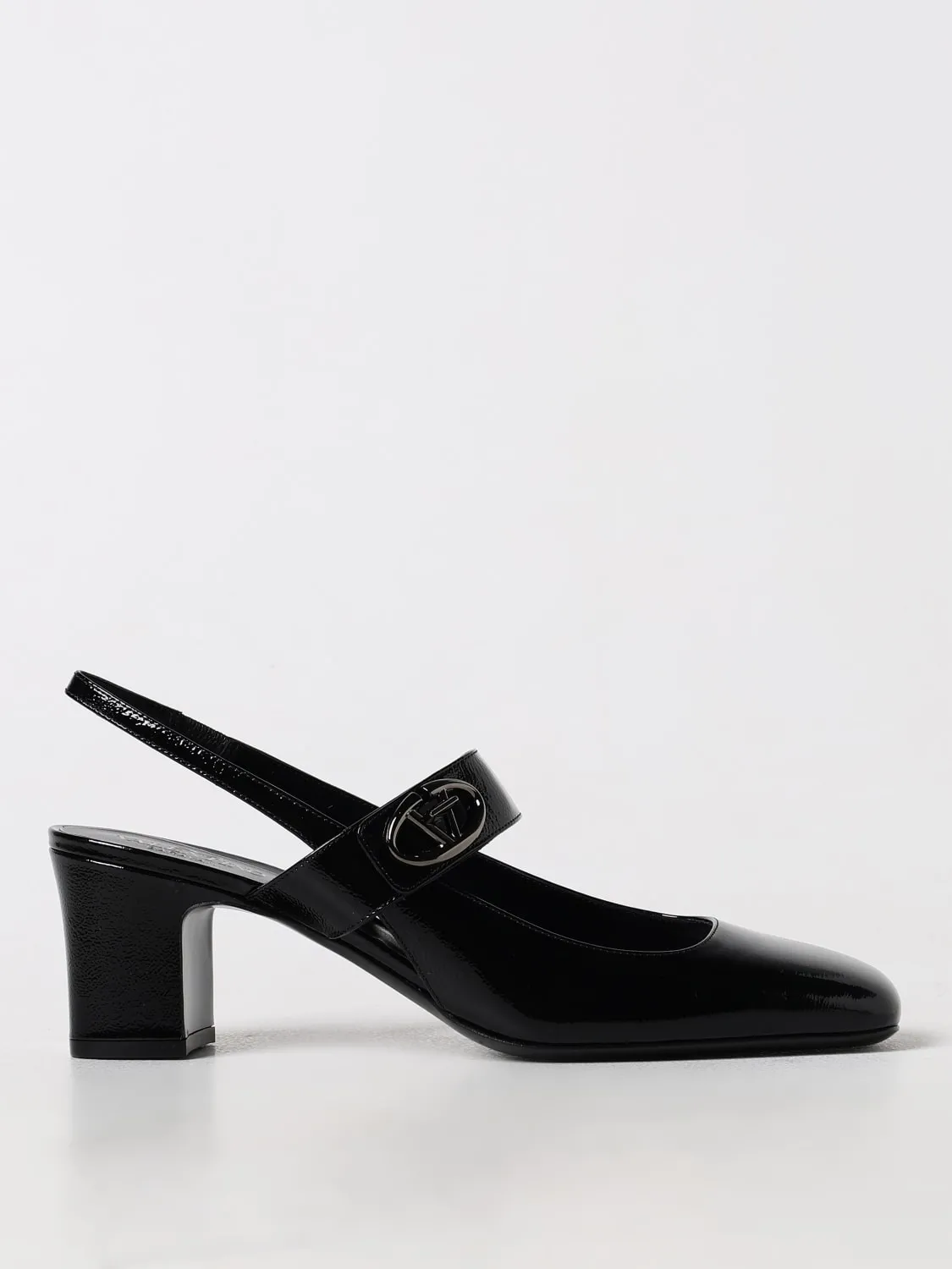 Slingback VLogo Signature Valentino Garavani in pelle verniciata