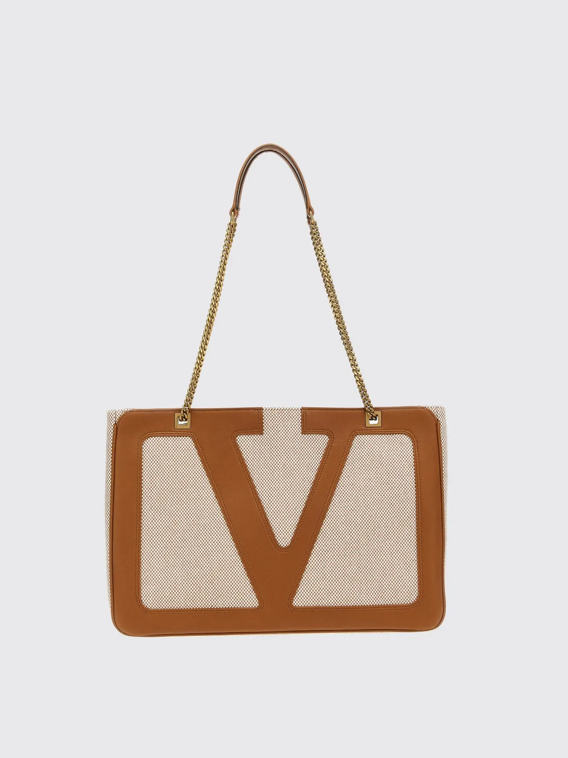 Borsa a spalla Viva Superstar canvas Valentino Garavani