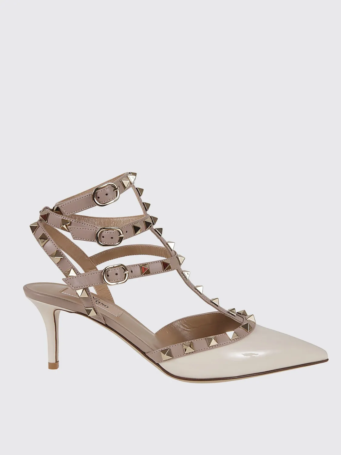 Pump Rockstud Valentino Garavani in pelle e vernice