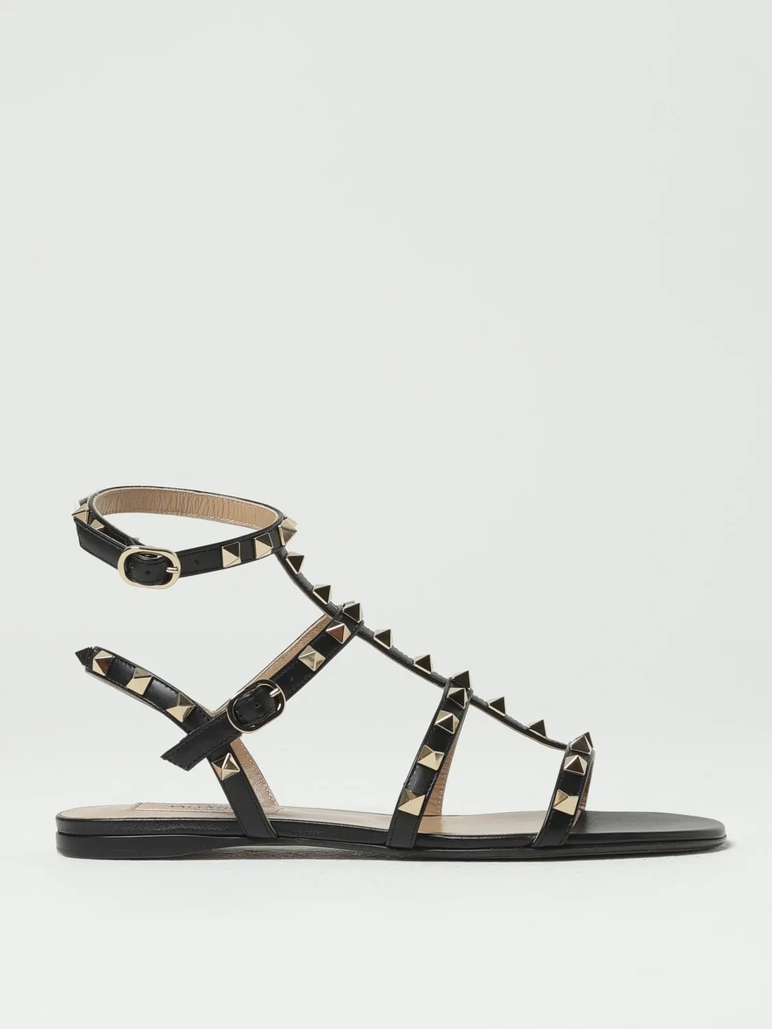 Sandalo Rockstud Valentino Garavani in nappa