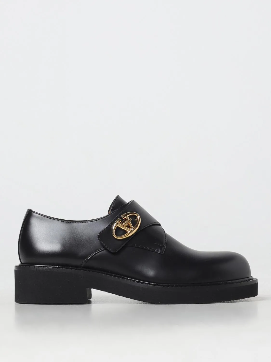 Monkstrap Valentino Garavani in pelle con logo