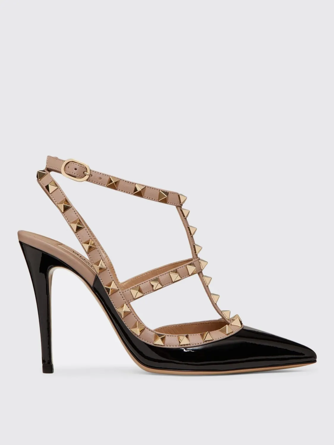 Pump Rockstud Valentino Garavani in vernice