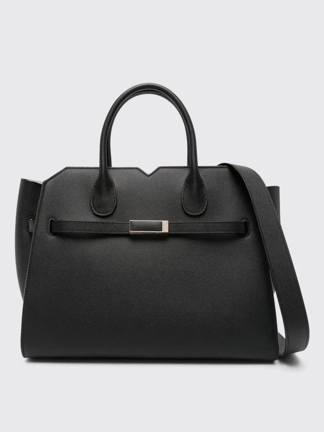 Borsa Milano Valextra in pelle di vitello