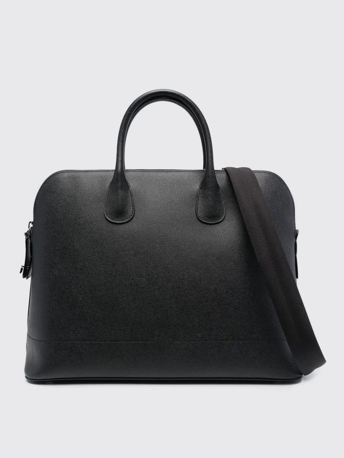 Borsa a mano My Logo in pelle di vitello a grana Valextra