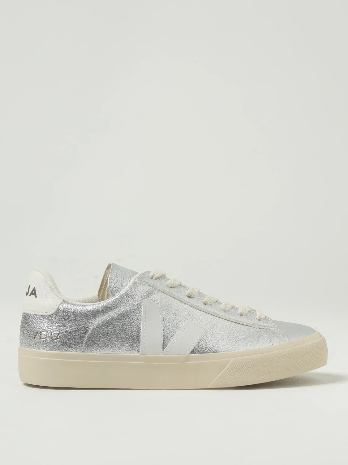 Sneakers Campo Veja in pelle laminata senza cromo
