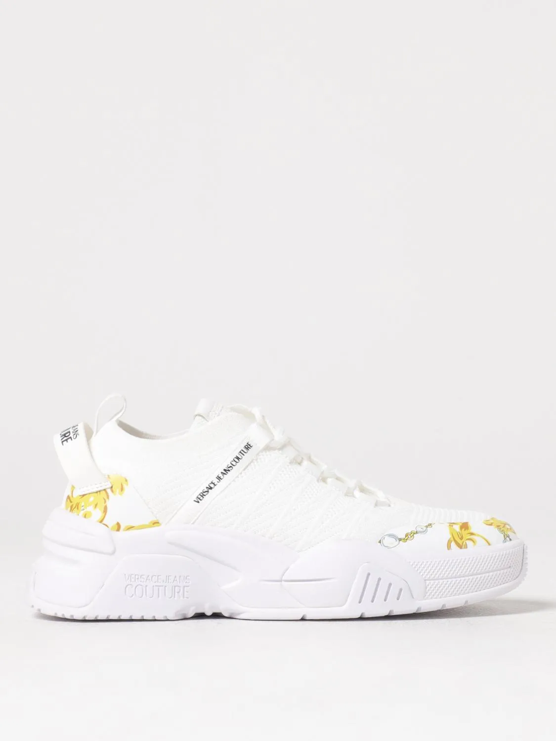 Sneakers Versace Jeans Couture in maglia e gomma stampata