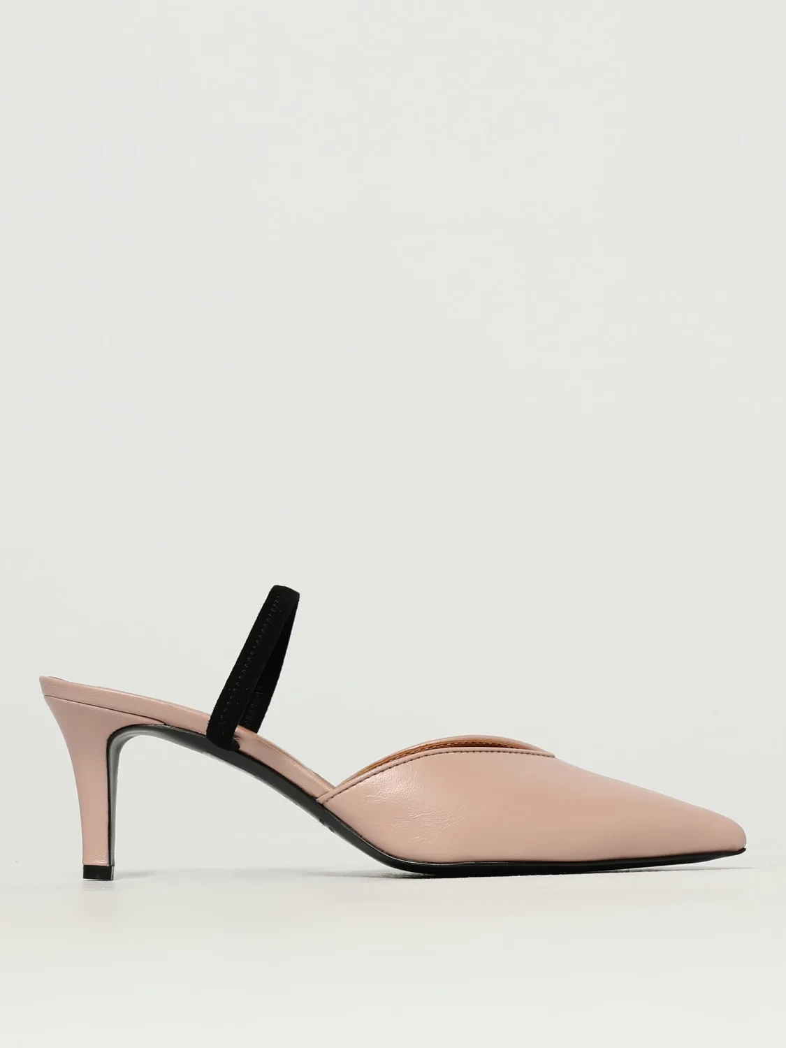 Mules Via Roma 15 in pelle