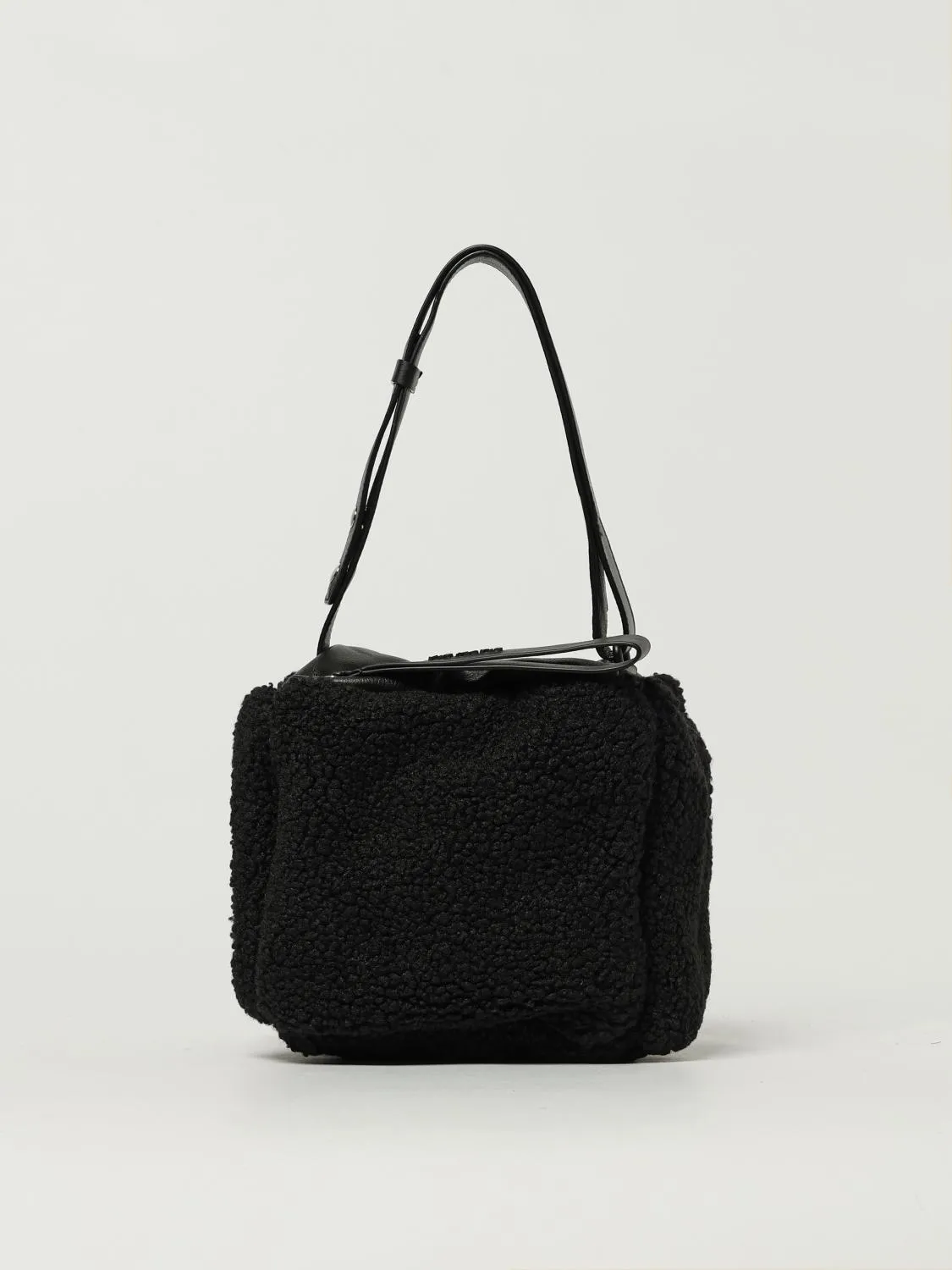 Borsa Vic Matié in shearling e pelle