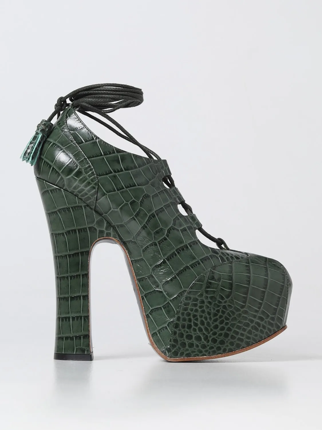 Pump Ghillie Vivienne Westwood con stampa cocco