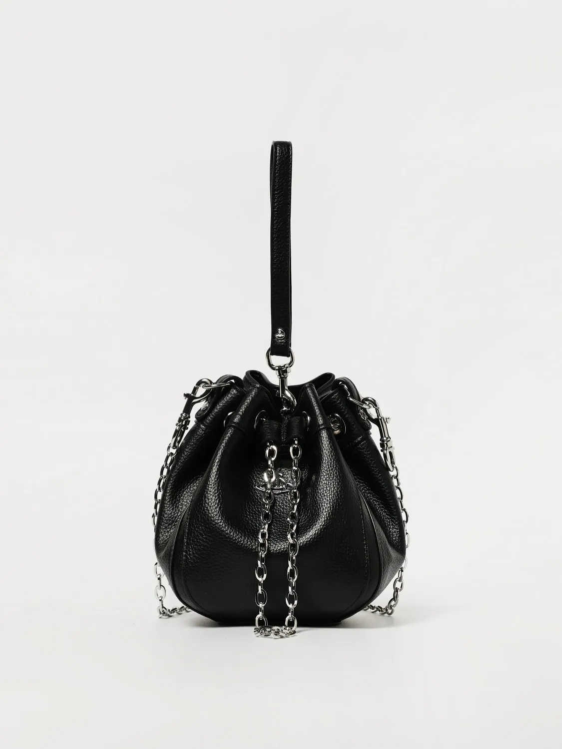 Borsa a secchiello Vivienne Westwood in pelle sintetica a grana