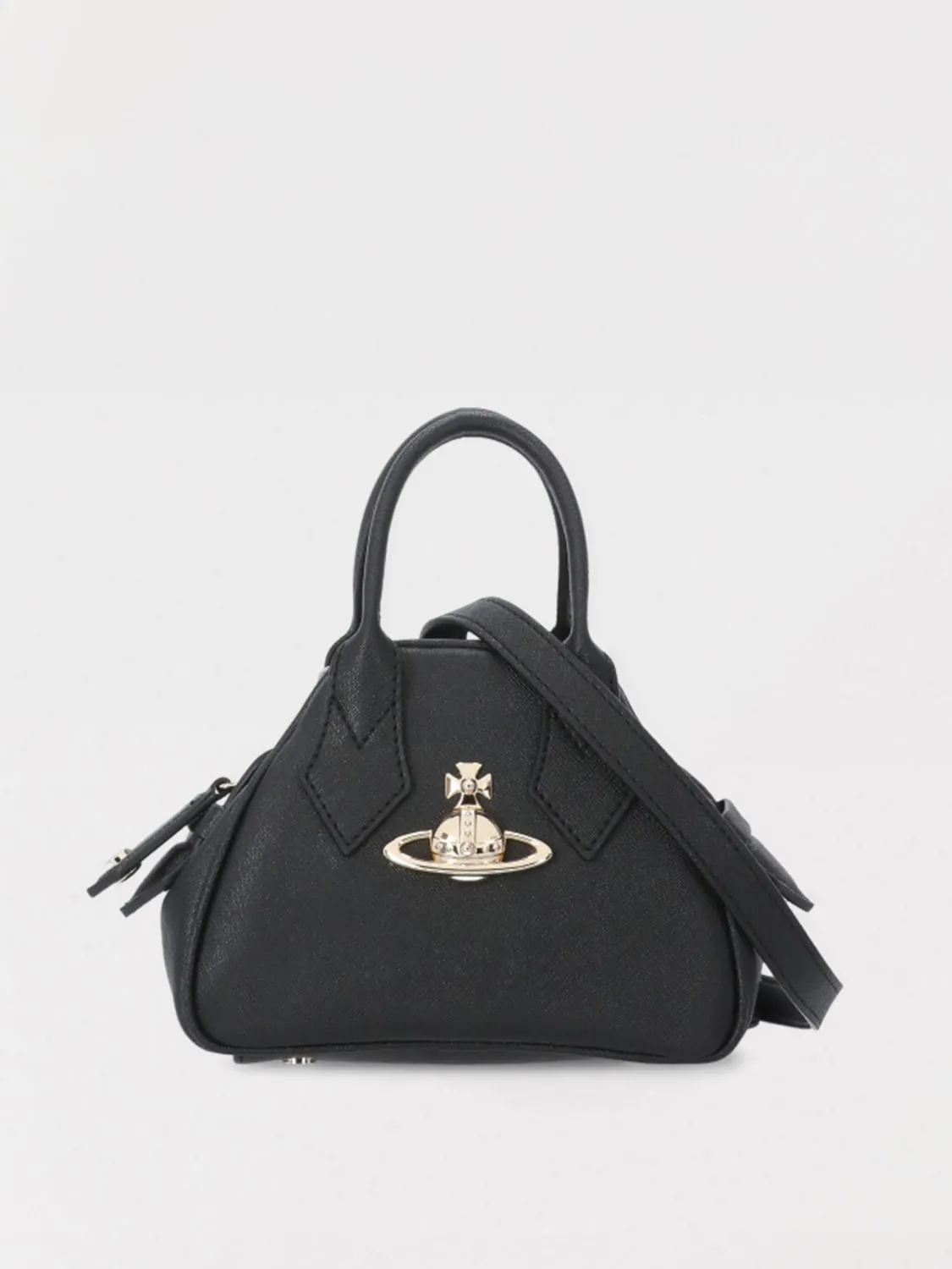 Borsa Mini Yasmine Vivienne Westwood in pelle sintetica saffiano