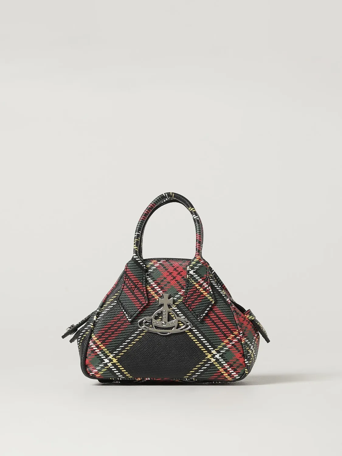 Borsa a mano Yasmine mini in similpelle stampata Vivienne Westwood