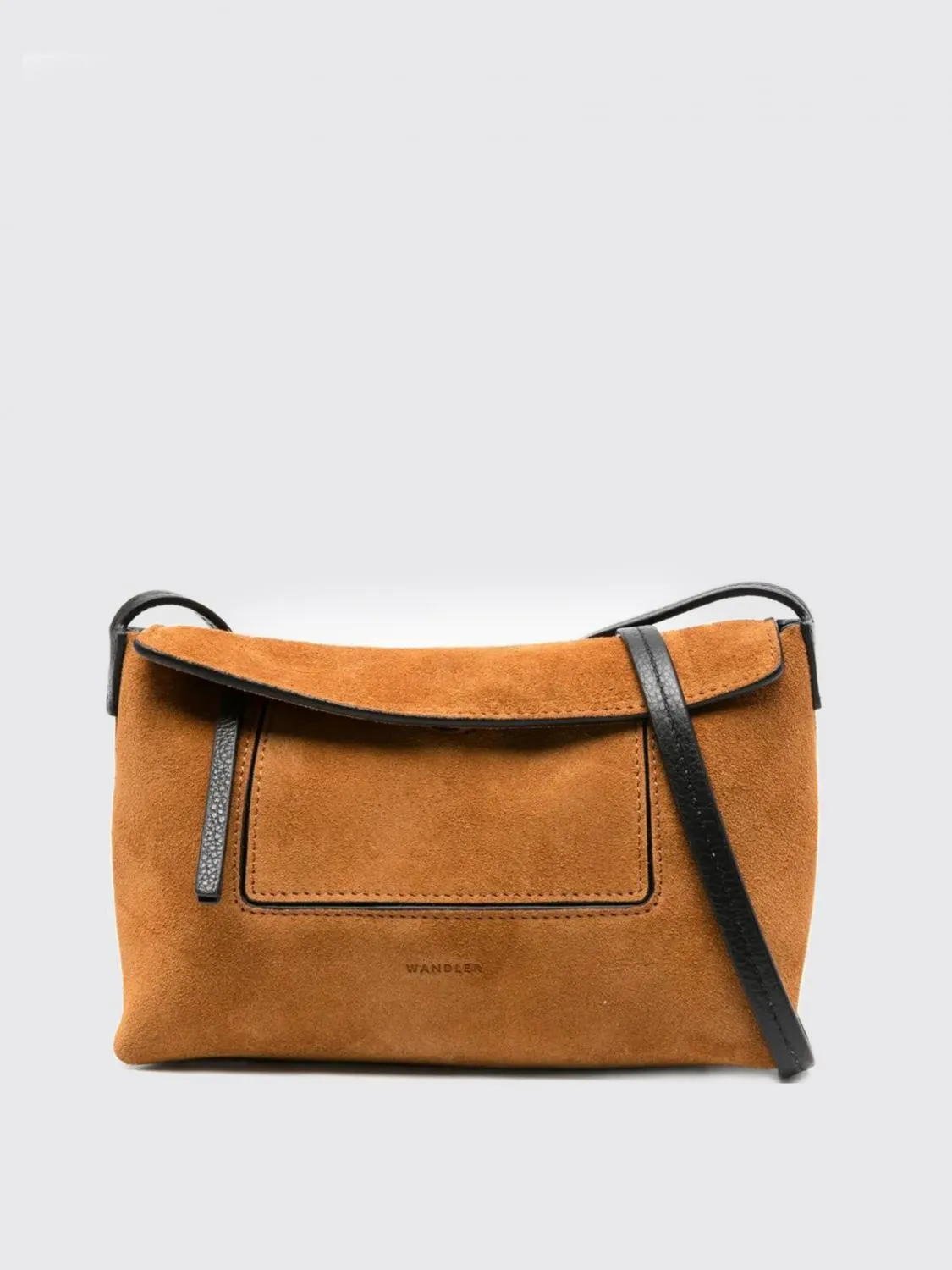 Borsa a spalla Mini Penelope in camoscio Wandler