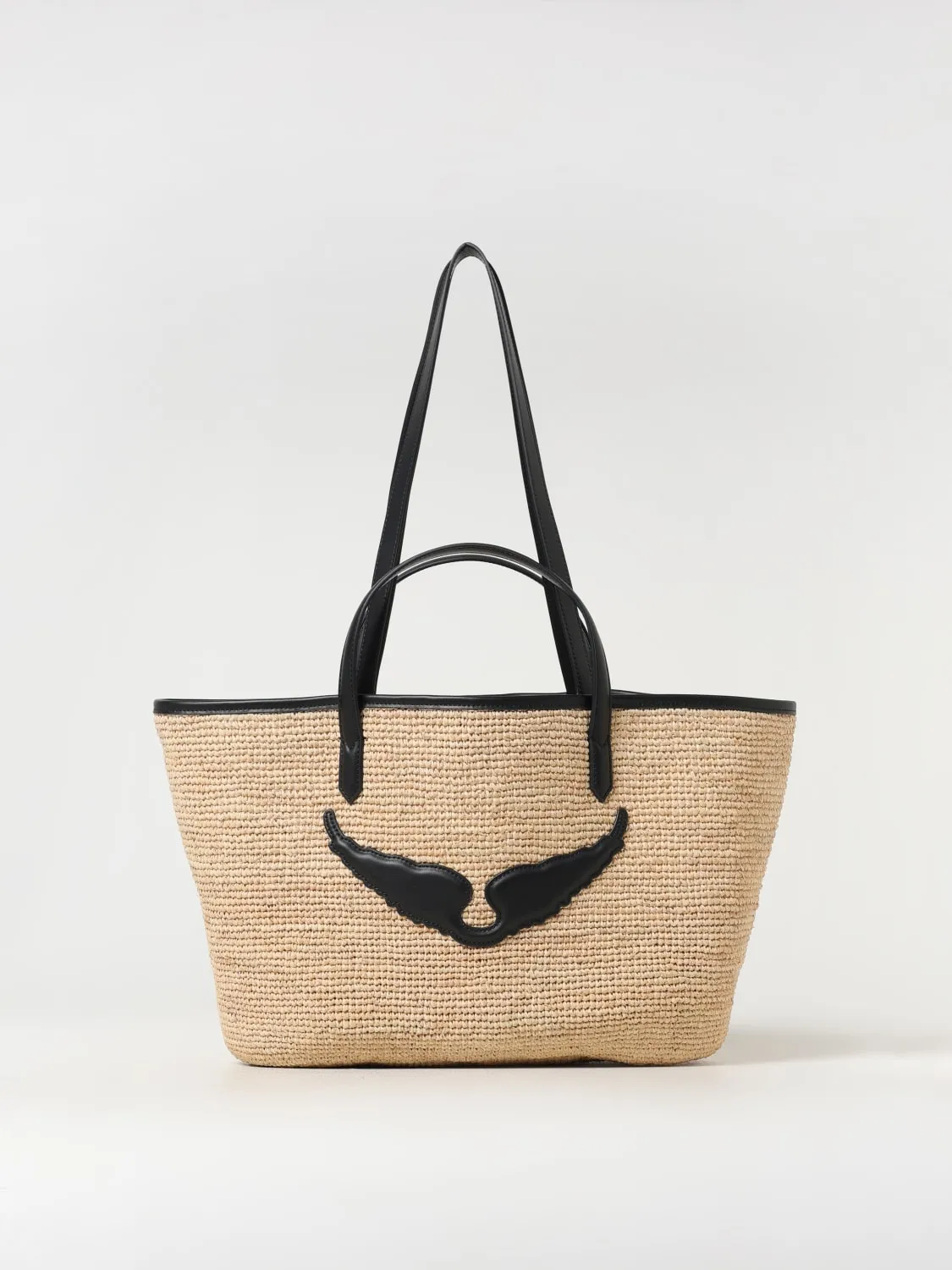 Borsa Wings Basket Zadig & Voltaire in rafia